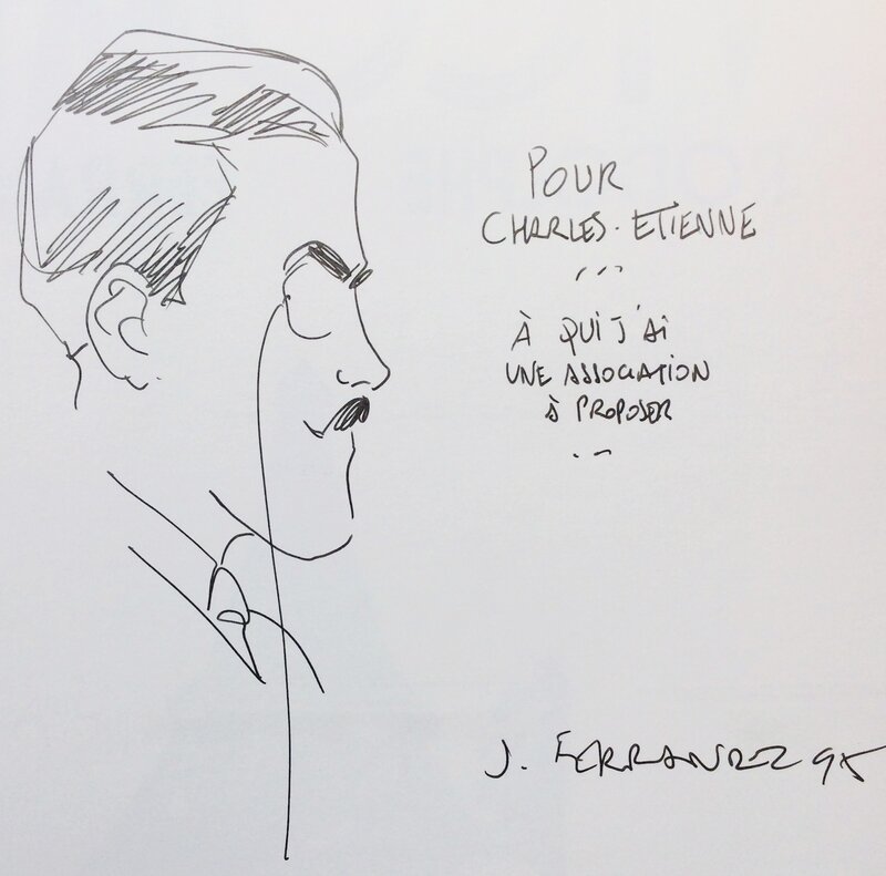 Le Vicomte by Jacques Ferrandez - Sketch