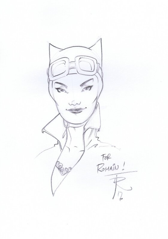 Catwoman par Römling - Sketch