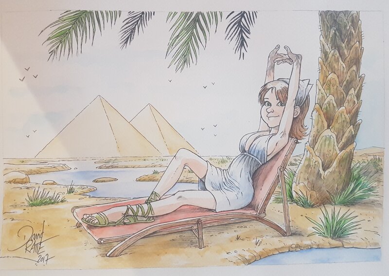 Libi by David Ratte - Original Illustration