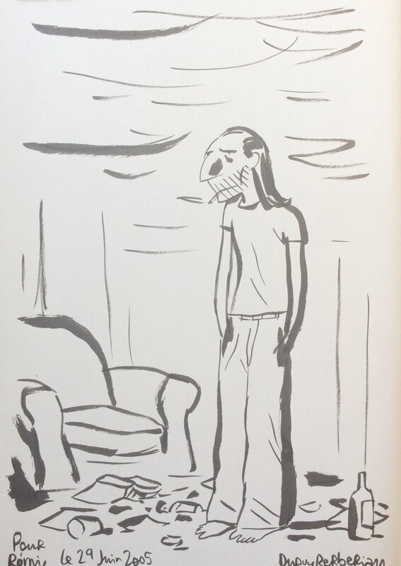 Monsieur Jean by Charles Berberian, Philippe Dupuy - Sketch