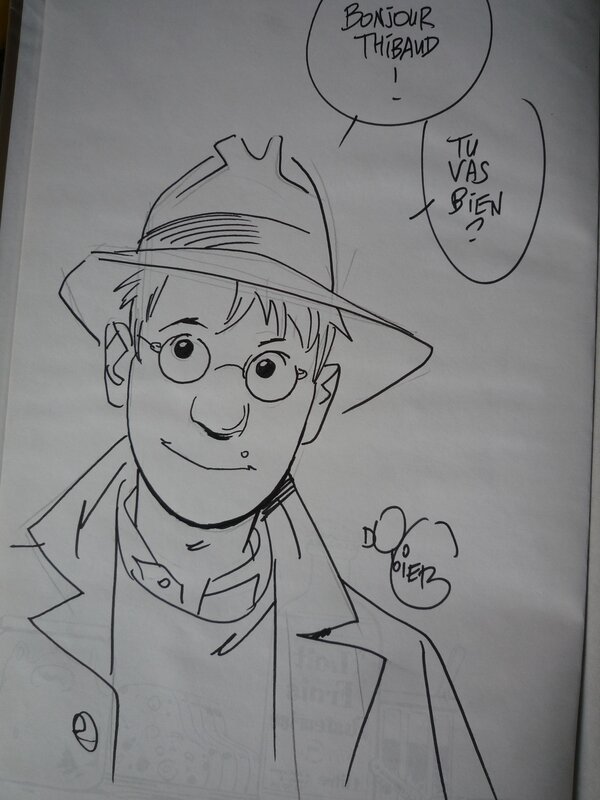 Jérôme K. Jérôme by Alain Dodier - Sketch