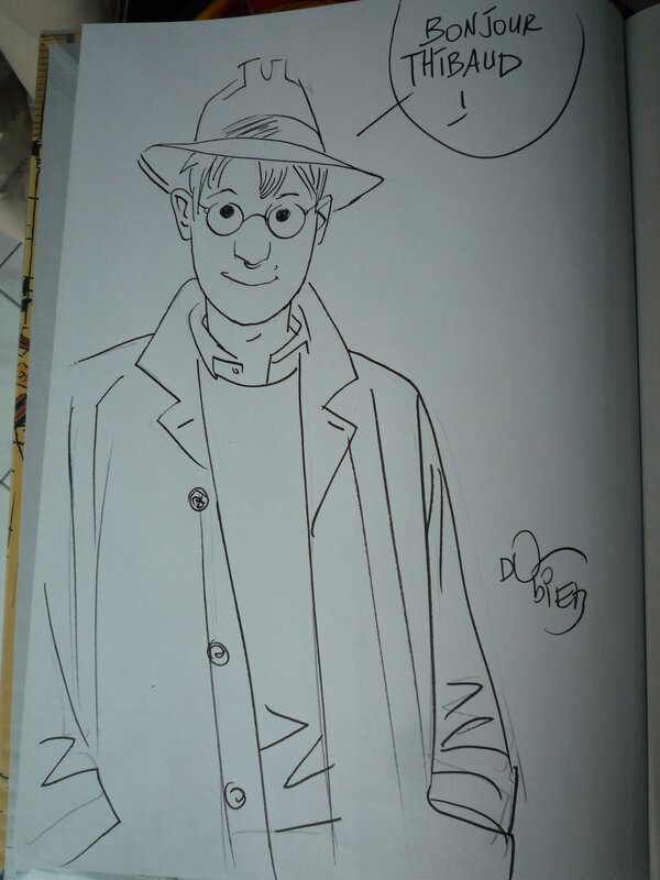 Alain Dodier, Jérôme K. Jérôme Bloche - Sketch