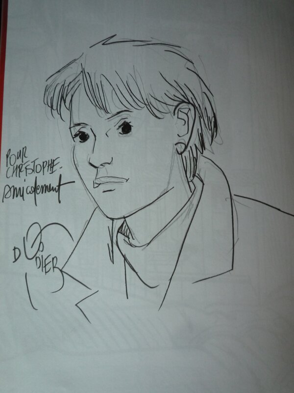 Natacha MERCIER by Alain Dodier - Sketch