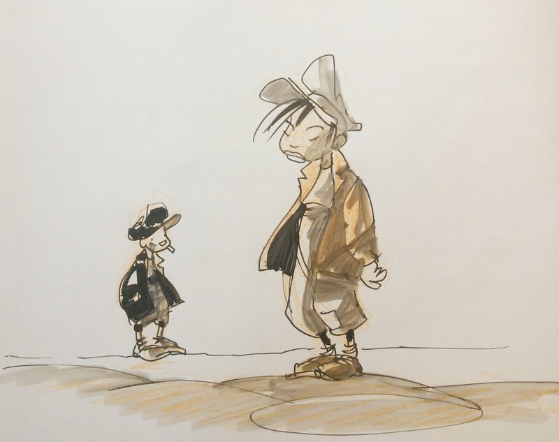 Basil & Victoria by Édith - Sketch