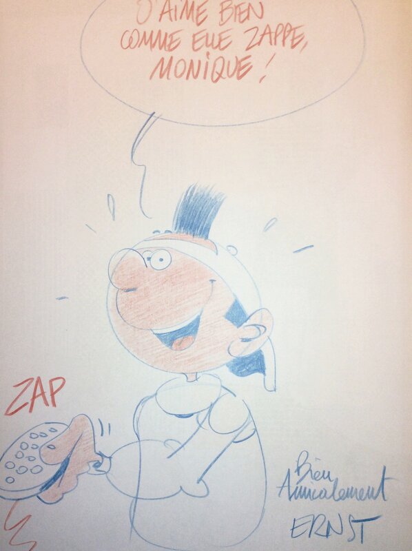 Les Zappeurs by Serge Ernst - Sketch