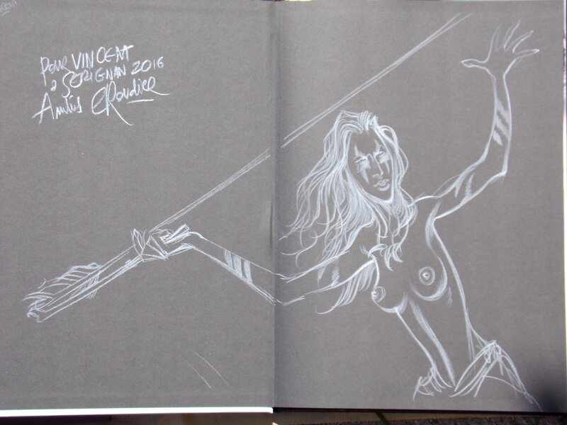 La Guerre du Feu by Emmanuel Roudier - Sketch