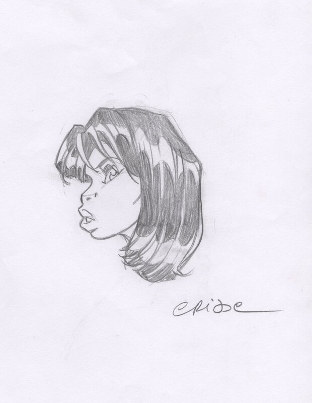 Crayonné 1 by Crisse - Original art