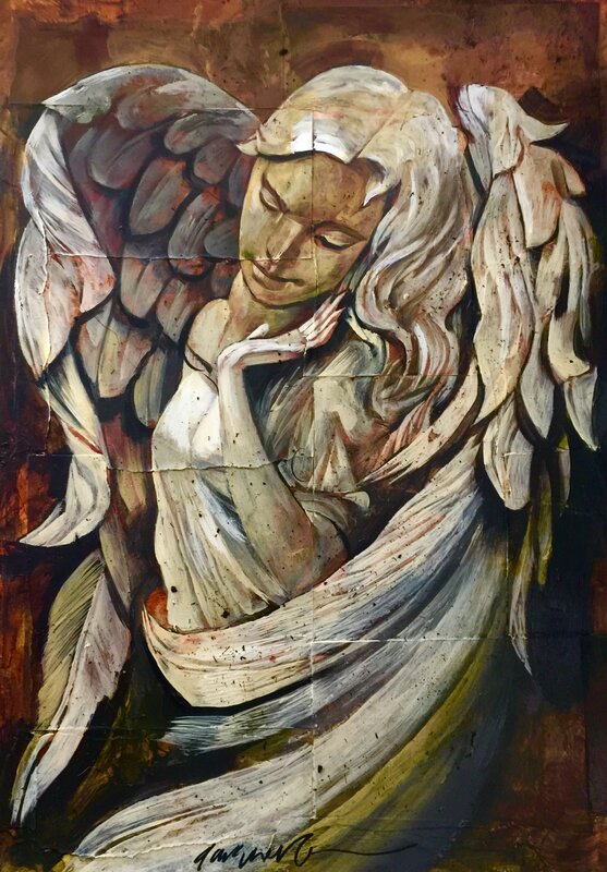Angel by Dave McKean - Original Illustration