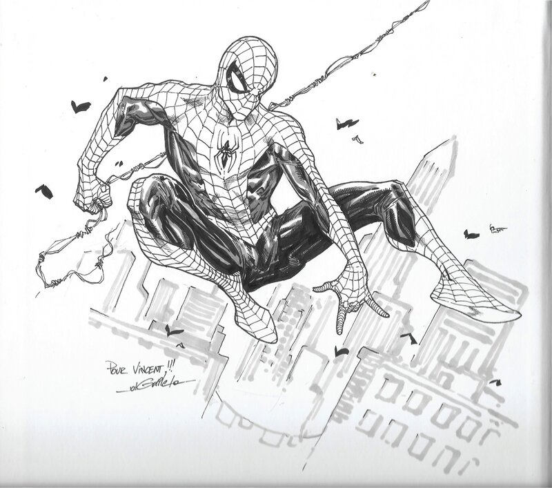 Spider-Man par Guile - Dédicace