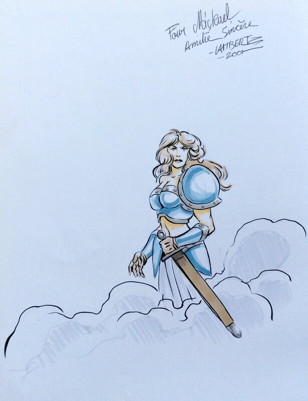 Merlin by Eric Lambert - Sketch