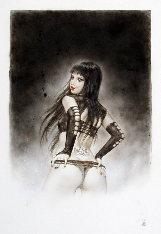 New Prohibited II by Luis Royo - Original Illustration