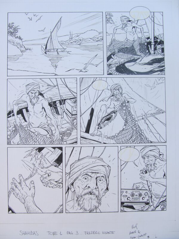 Shahidas by Frederic Volante - Comic Strip