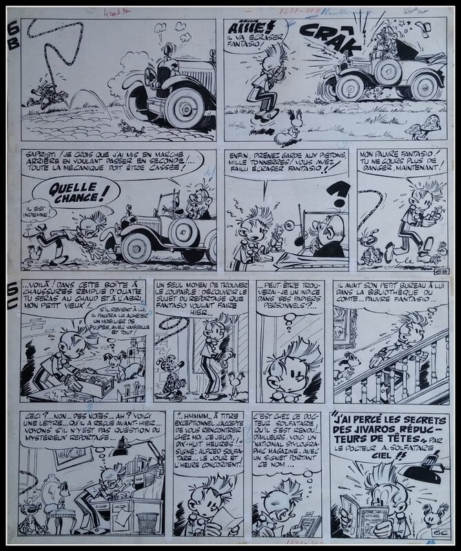André Franquin, Spirou et les petits formats - Comic Strip