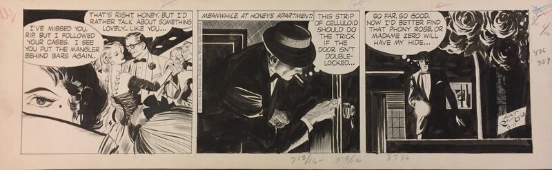 Alex Raymond, Rip Kirby 1956.06.11 - Comic Strip