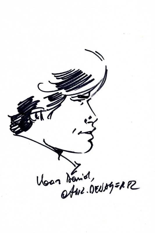 Alain Chevallier by Christian Denayer - Sketch