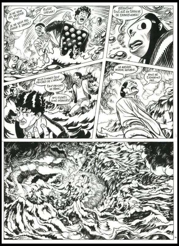 2013 - Peeters, Aâma, tome 3 - Planche originale