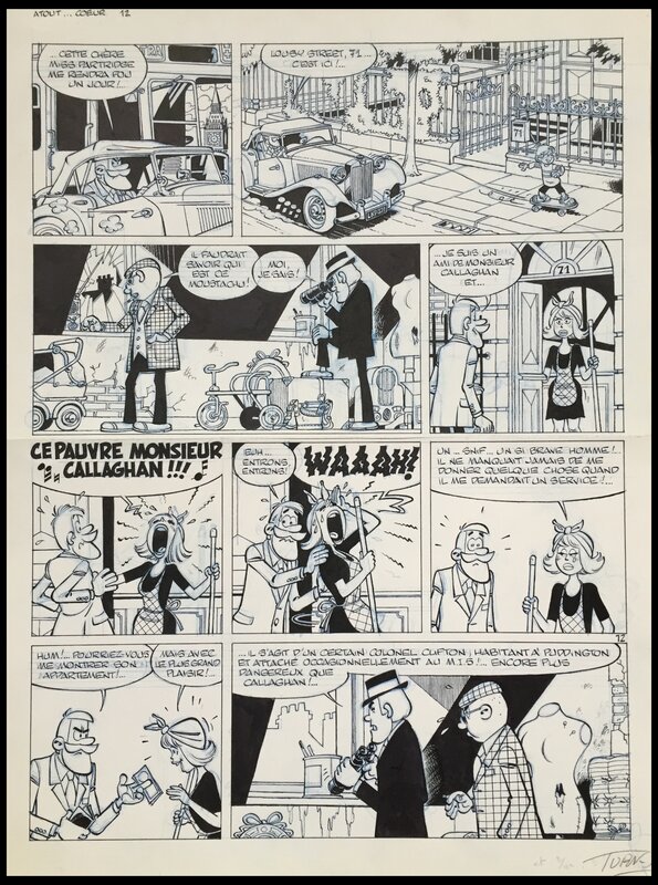 Turk, Bob De Groot, Clifton: Atout... coeur ! (T5): Page 12 - Planche originale