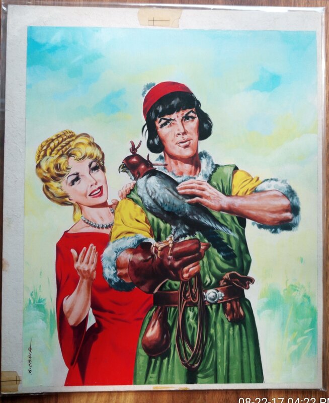 Prince Valiant par Mario Caria - Couverture originale