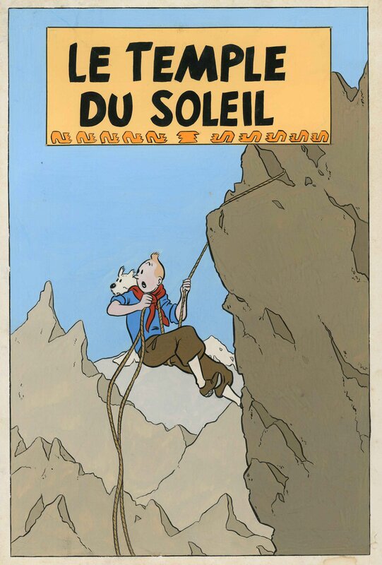 Tintin  par Biard - Original Illustration
