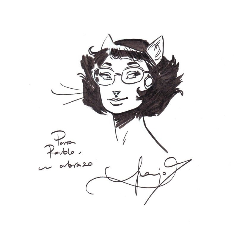 Guarnido: ALMA - Sketch