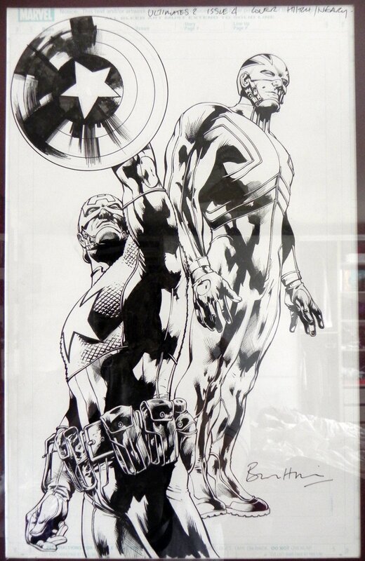 Bryan Hitch, Paul Neary, Ultimates série 2 cover episode 4 - Original Cover