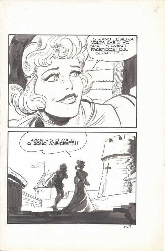 Biancaneve #23 p7 par Leone Frollo - Planche originale