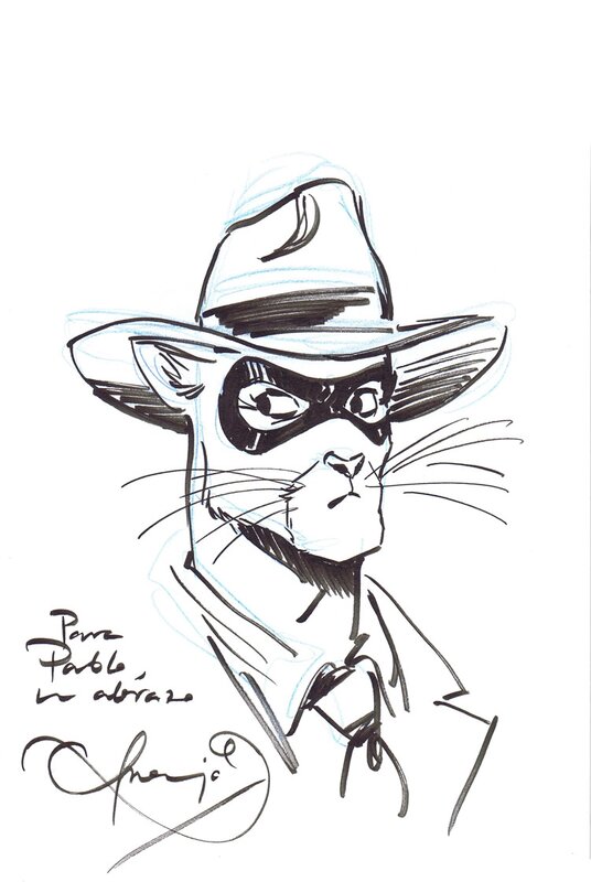 Guarnido: BLACKSAD comme THE SPIRIT - Dédicace