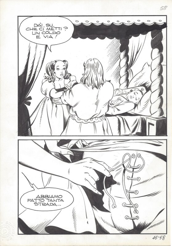 Maghella #45 P58 par Mario Janni - Planche originale