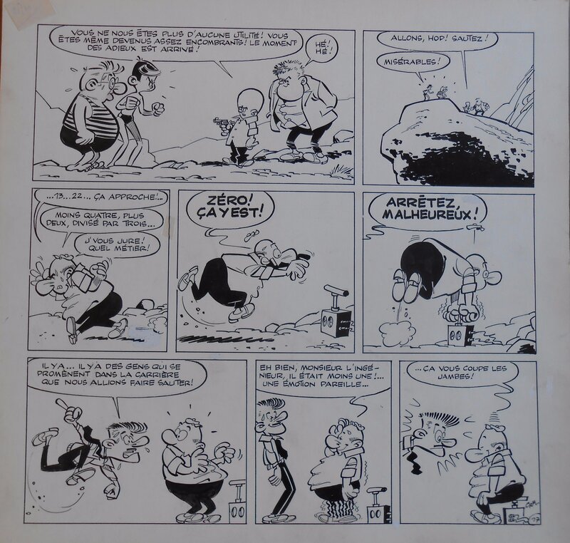 Luc JUNIOR par Greg, Sirius - Planche originale