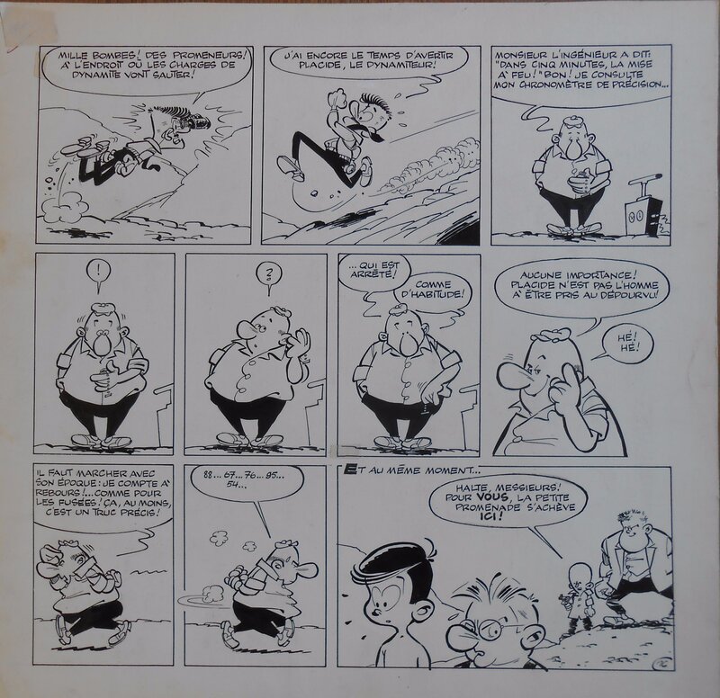 Luc JUNIOR par Greg, Sirius - Planche originale