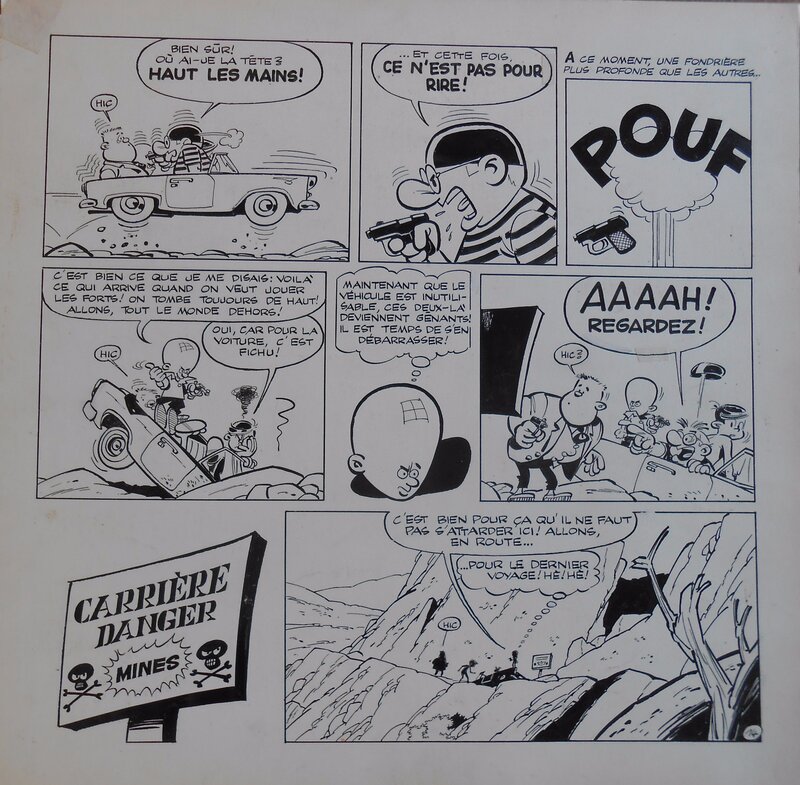 Luc JUNIOR par Greg, Sirius - Planche originale