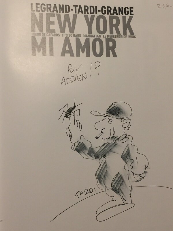 New York Mi Amor by Jacques Tardi - Sketch