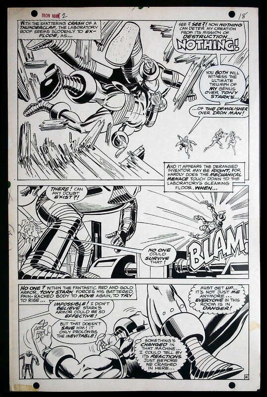 Iron MAN by Johnny Craig - Comic Strip