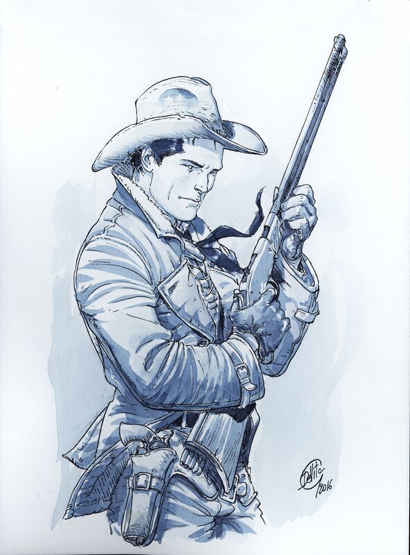 Tex Willer par Giulio De Vita - Planche originale