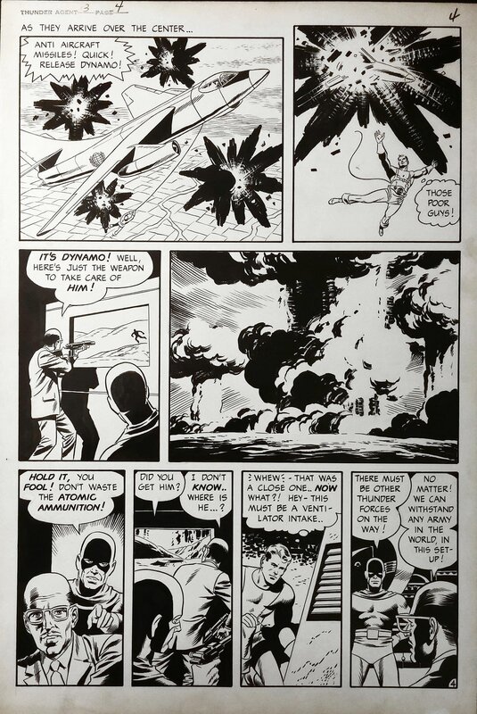 Thunder AGENTS by Wally Wood - Comic Strip