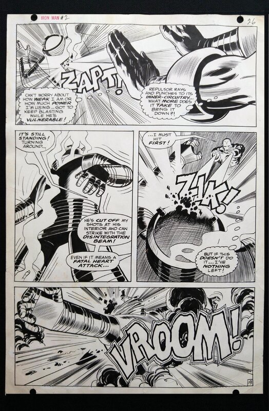 Iron MAN par Johnny Craig - Planche originale