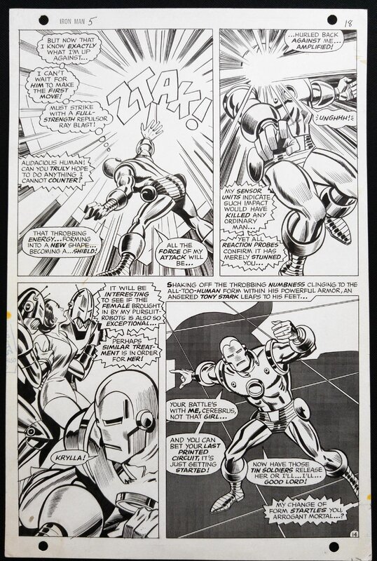 Iron MAN by George Tuska, Johnny Craig - Comic Strip