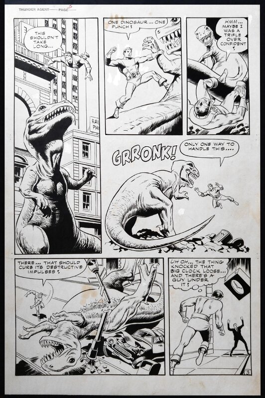 Dynamo par Wally Wood - Planche originale