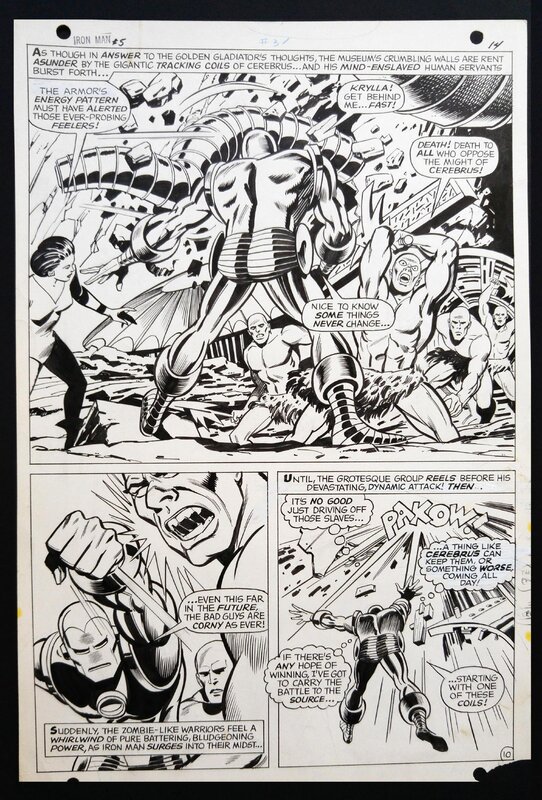 Iron MAN by Johnny Craig - Comic Strip