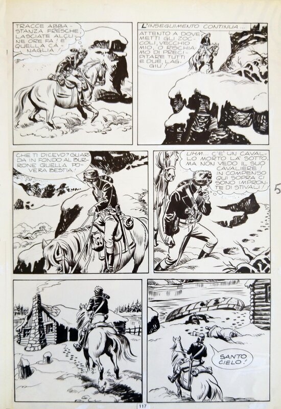 Giovanni Sinchetto, Captain SWING ... Commandante MARK - Comic Strip