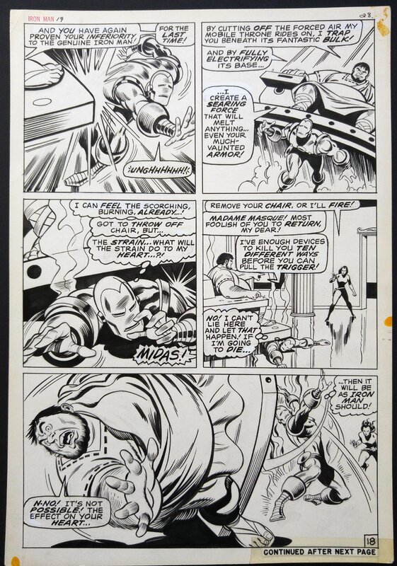 Iron MAN by George Tuska, Johnny Craig - Comic Strip
