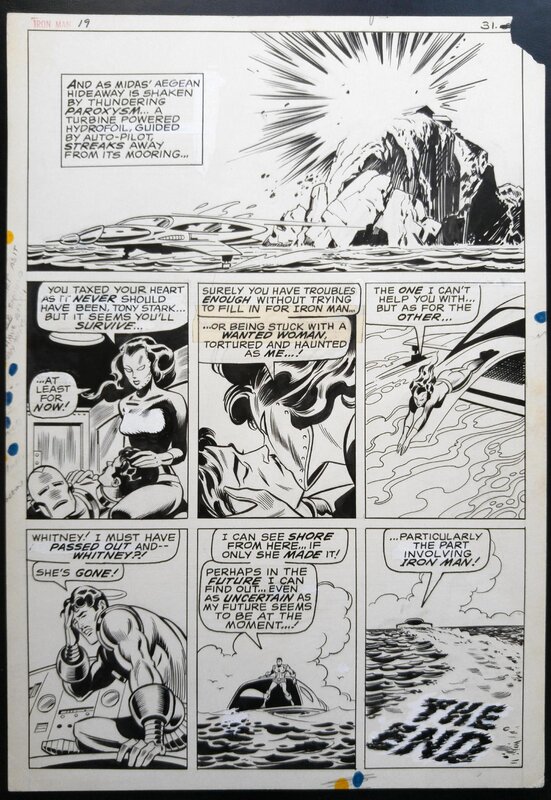 Iron MAN par George Tuska, Johnny Craig - Planche originale