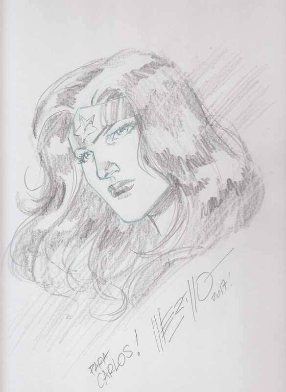 Wonder Woman by Jesus Merino - Sketch