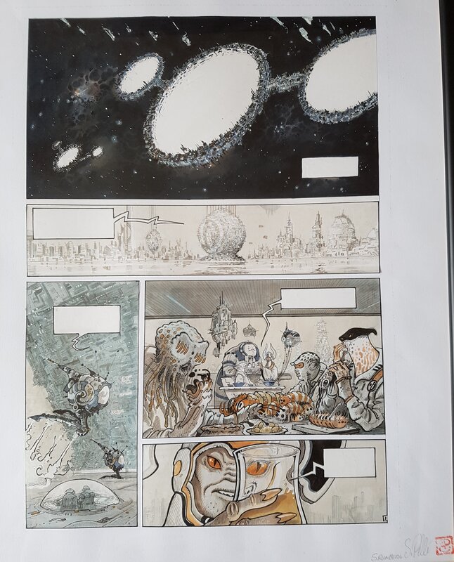 Serge Pellé, Sylvain Runberg, Planche 1 de l'album 