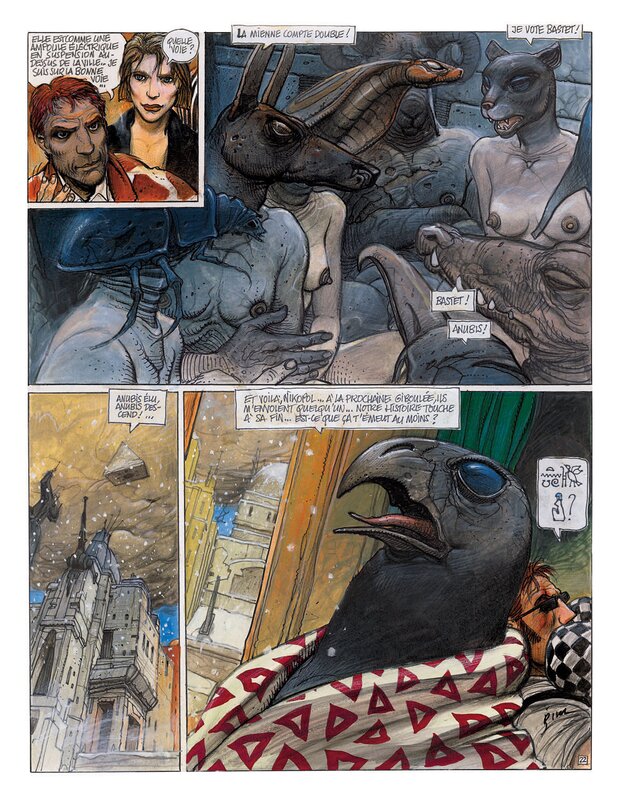 Froid équateur by Enki Bilal - Comic Strip