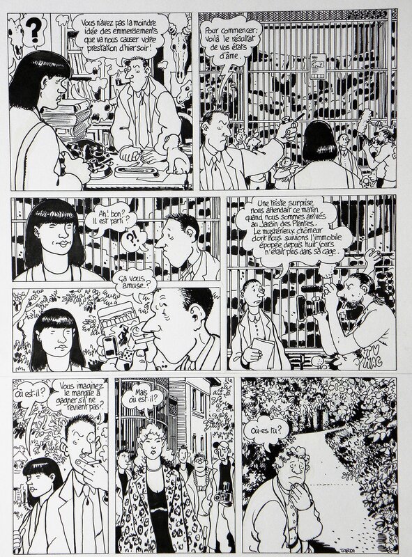 For sale - La Débauche – de Jacques Tardi et Daniel Pennac - Comic Strip