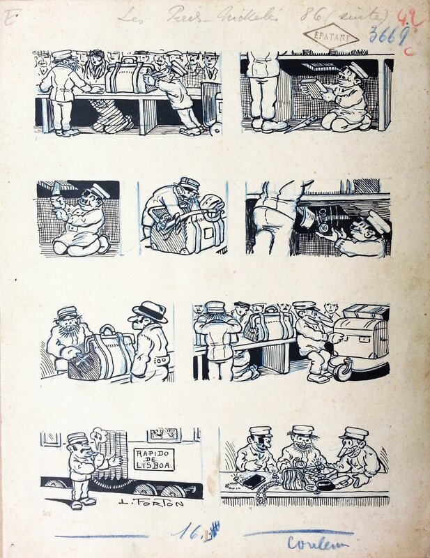 Les Pieds Nickelés by Louis Forton - Comic Strip