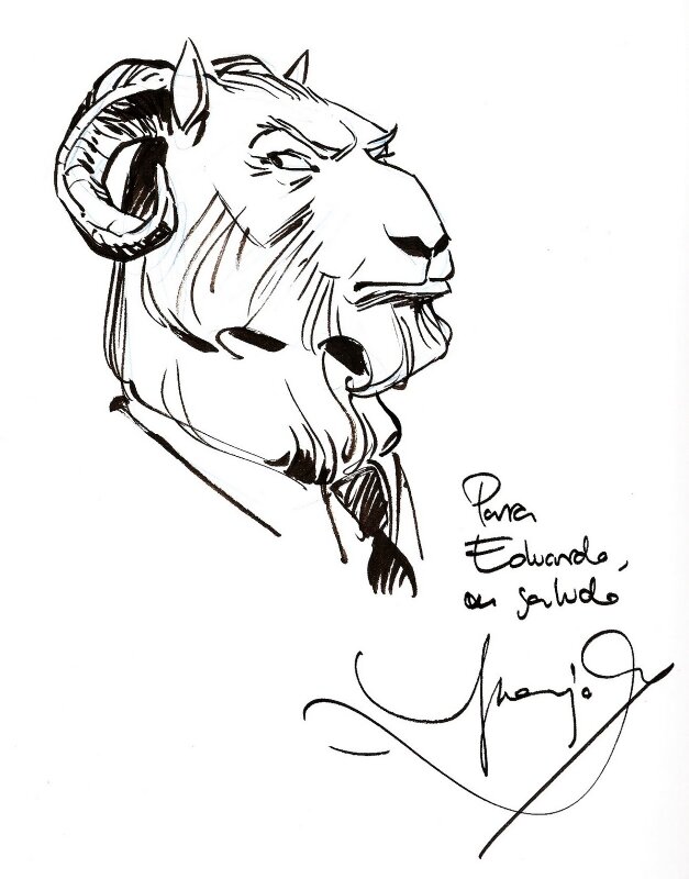 Juanjo Guarnido - Thomas Lachapelle - Sketch