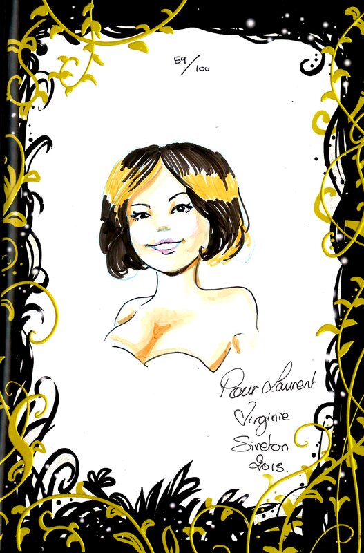 Jolie demoiselle by Virgine Siveton - Sketch