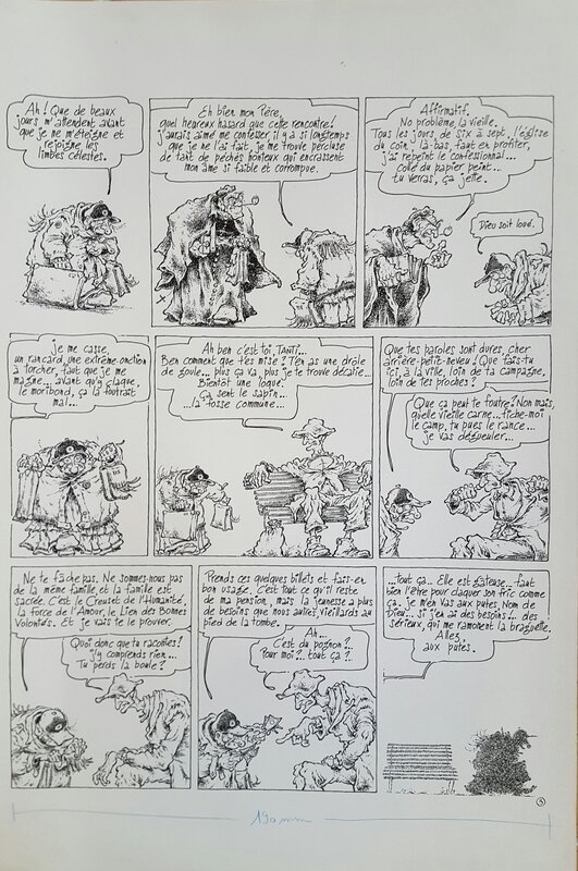Jean-Marc Lelong, Carmel Cru La métamorphose Planche 3 - Comic Strip